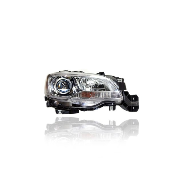 Headlight Assembly - Compatible/Replacement for '15-17 Subaru Legacy/Outback-2.5IBase/Premium/Limited - Halogen With Chrome Interior - Right Hand - Passenger - 84001AL00A