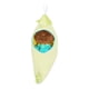 thumbnail image 2 of Manhattan Toy Snuggle Pod Sweet Pea Brown First Baby Doll with Cozy Sleep Sack for Ages 6 Months and Up, 2 of 5