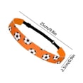 thumbnail image 3 of Diadema de fútbol para hombres y mujeres, ideal para el día del partido. Diademas deportivas de fútbol disponibles en varios colores. Diadema de nailon., 3 of 6