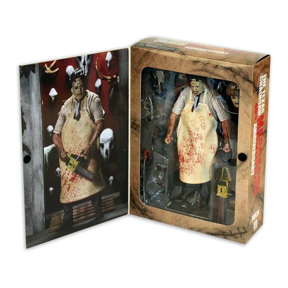 THE TEXAS CHAINSAW MASSACRE Leatherface Action Figure Doll Mass Murder 7" 