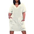 thumbnail image 1 of Vestido de encaje ligero con bolsillos sueltos, ropa de verano, vestido de lujo, vestidos para bodas, vestidos de fiesta para mujeres 2025, 1 of 7