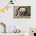 thumbnail image 7 of FREEAMG Rhino Breaks The Wall in The Room 3D Rendering 500 Piece Jigsaw Puzzle, Wall Artwork Puzzle Games for Adults Teens 20.5" L X 14.9" W, 7 of 7
