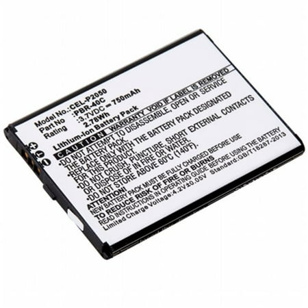 Dantona Cellular Battery - Dantona Industries CEL-P2050 Replacement Cell Phone Battery for Pantech PBR-40C