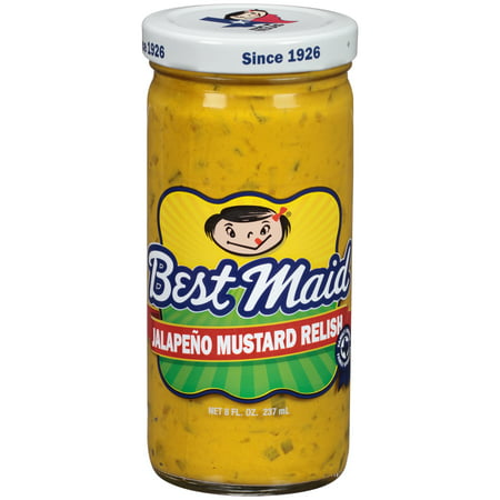Best Maid® Jalapeño Mustard Relish 8 fl. oz. (Best Mustard For Brats)