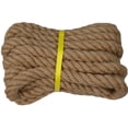 thumbnail image 4 of Twisted Manila Rope Jute Rope (1 Inch x 10 Feet) Natural Thick Hemp Rope for Crafts, Nautical, Railings, Hammock, Decorating, 4 of 4