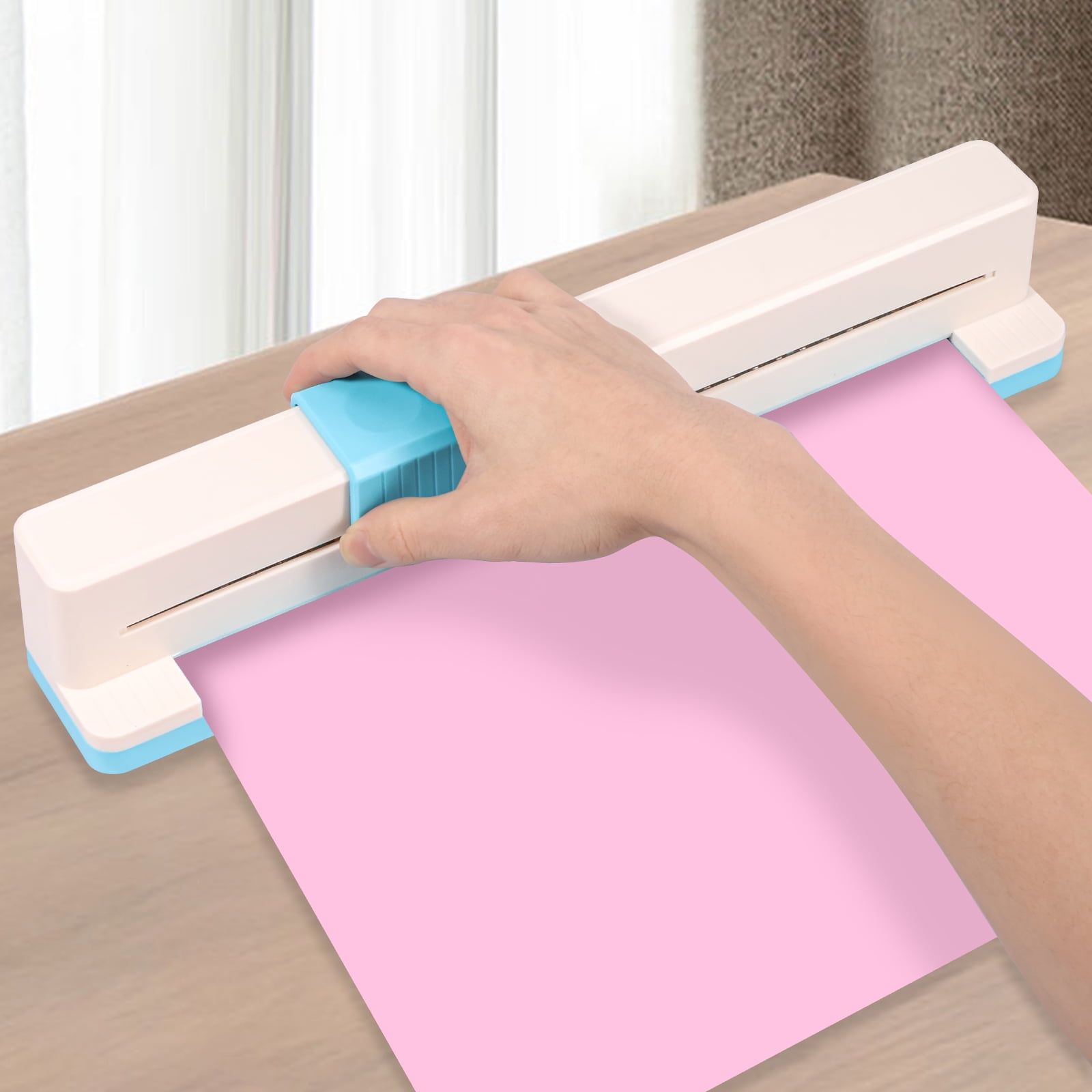 30 Hole Punch Hole Paper Punch Portable Desktop Binding Punch Loose Leaf Paper Punching Machine for Office Notebook Scrapbook Journals