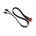 thumbnail image 6 of 8 Pin to 12 Pin GPU Adapter Double 8 Pin Male to 12 Pin Male GPU Power Sleeved Cable for Video Card Desktop Graphics Card, 6 of 7