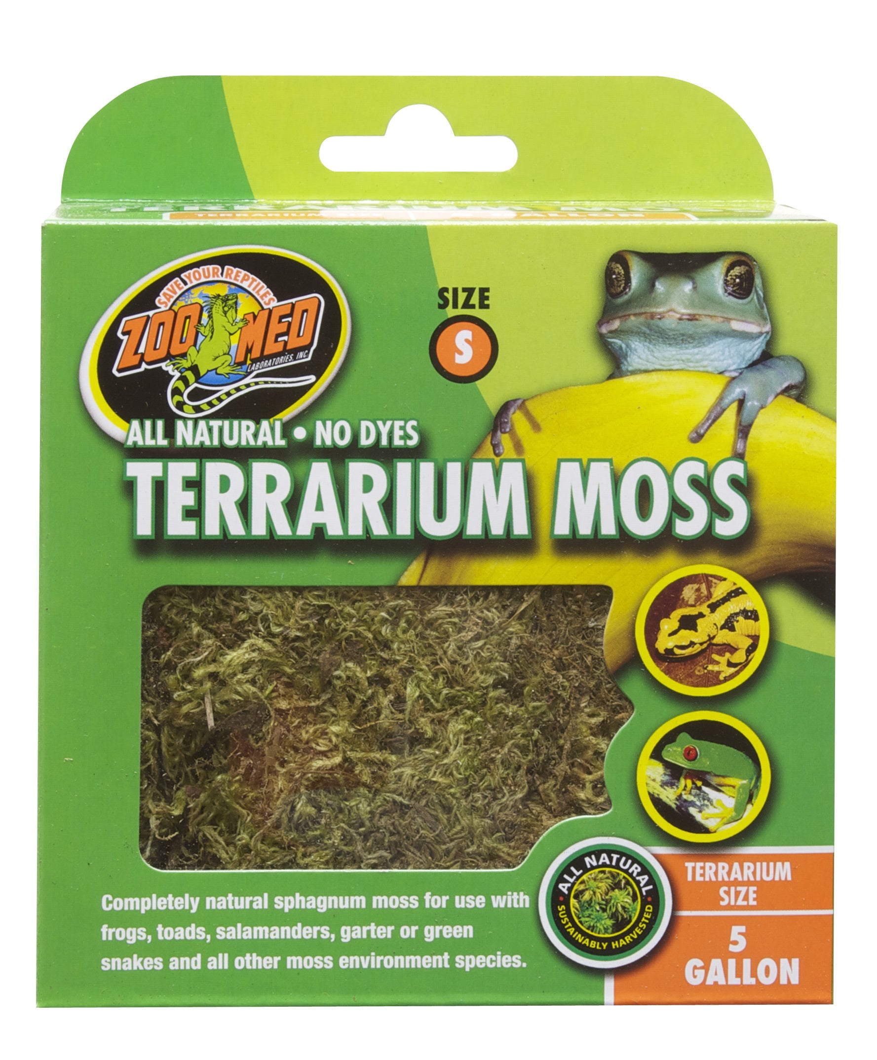 Zoo Med, Terrarium Substrate, 80 Cu In, New Zealand Sphagnum Moss