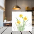 thumbnail image 5 of Daffodil Wooden Box Sign Daffodil Gifts Funny Home Decor Shabby Chic Farmhouse Decor Easter Centerpiece Wood Block Signs Housewarming Gifts 7x7 In, 5 of 6