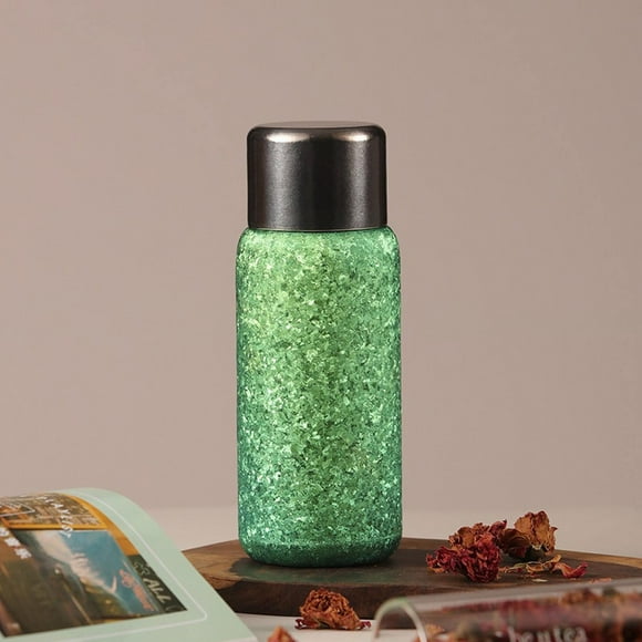 Iodue Glass&Bottle Pure Titanium Double Layer Cup High Appearance Water Cup Tea Water Separation Cup Braised Tea Cup With Filter Portable Car Cup