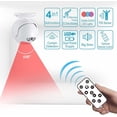 thumbnail image 2 of GREENCYCLE 4 SET SF23 PIR Motion Infrared Sensor Doorbell Motion Sensor with Wireless Remote Control Security Alarm/Doorbell/Alert, Home Security Driveway Alarm,Store Welcome Entry Chime, 2 of 8