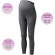 thumbnail image 4 of 2 uds. Leggings de maternidad sin costuras para mujer sobre el vientre con extensores de pantalones, pantalones de entrenamiento Adepaton 2033828-5, 4 of 9