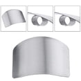thumbnail image 5 of 4PCS Stainless Steel Finger Cutting Protector Kitchen Safe Chop Cut Tool Guard Kitchen Tool, 5 of 5