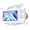 White, variant on Shower Phone Holder with Bluetooth Speaker, IPX6 Waterproof Wall Mount Case, Rotatable Touchscreen Stand for Bathroom Kitchen, Gifts for Mom Dad Graduation