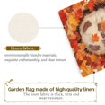 thumbnail image 3 of Hedgehog Garden Flag Double Sided Welcome Fall Yard Flag 12x18 Inch for Outdoor House and Garden Decoration, 3 of 6