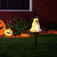 thumbnail image 6 of DAMAI Halloween Outdoor Decoration Solar Lights,Halloween Solar Pumpkin Pathway Lights Glowing,Realistic Resin Ghost Stakes with LED Lights for Lawn Yard Garden Halloween Decorations, 6 of 7