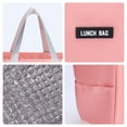 thumbnail image 4 of Unique Bargains Insulated Lunch Bag for Women and Men for Work Office Pink, 4 of 6