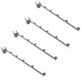 thumbnail image 1 of Prolinemax 4 Pc 14" Long Chrome Pegboard 6 ball Waterfall Hanging Fixture Display, 1 of 4
