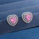 thumbnail image 4 of Pendientes de corazón para mujer | Pendientes de botón con forma de corazón | Joyería colgante hipoalergénica de cobre | Accesorios de moda románticos para uso diario, 4 of 6