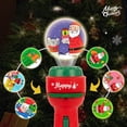 thumbnail image 4 of Christmas Flashlight Projector for Kids - 24 Patterns (Santa, Tree) - Early Education Toy, Bedtime Story Tool - ABS Material, Safe, 4 of 6