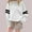 White, variant on NAISIBABY Girls Long Sleeve Sweatshirt, Fleece-lined Soft Loose Striped Kids Casual Pullover Hoodie Tops Purple 7T