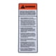 thumbnail image 2 of Pegatina de advertencia para equipo de gimnasio, señal de advertencia universal, fácil de instalar, impermeable, autoadhesiva., 2 of 9