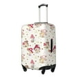 thumbnail image 2 of Daiia Floral Mushroom Luggage Cover, Thickened Washable Travel Luggage Covers, Elastic Unique Baggage Covers for 18-20 inch Luggage-X-Large, 2 of 9