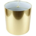 thumbnail image 3 of Classic Drum Metallic Lampshade, 8" to 16" Bottom Size Gold 8" 7 to 12 Inches 7 to 12 Inches, 3 of 5