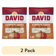 (2 pack) DAVID All Natural Pumpkin Seeds, 5 oz.