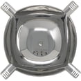 thumbnail image 3 of Prestige Import Group Smokin Ash Quadrangle Raised Desktop Cigar Ashtray Bowl - Color: Stainless Steel, 3 of 4