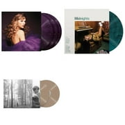 Fearless (Taylor's Version) (Gold Vinyl/3LP) & Speak Now (Taylor's Version) (Violet Marbled Vinyl/3LP) & Midnights (X) (Jade Green LP Vinyl)