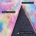 thumbnail image 5 of ASPILLOW Fluffy Rugs,6x9 Super Soft Shaggy Fluffy Carpets for Living Room, Dorms, Rooms, Home Decor,Tie-dye Rainbow, 5 of 7