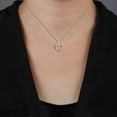 thumbnail image 3 of aaXia 14K White Gold Diamond 1/10ct. TDW Heart Pendant Necklace, 3 of 6