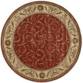 thumbnail image 2 of Nourison Somerset Floral Red 5'6" x ROUND Area Rug, (6 Round), 2 of 5