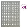thumbnail image 2 of vidaXL Planches à Chevilles Murales 4 Pcs 40x58 cm Acier, 2 of 4