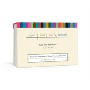Pop Chart Lab: Call Me Ishmael Postcards : Sentence Diagrams of Great Literary Quotes (Cards)
