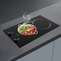Electric Cooktop Induction Cooker 2 Burner Induction Cooker LED Display Screen