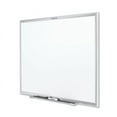 48"x72" Steel Whiteboard, Gloss, Depth 1/2 in