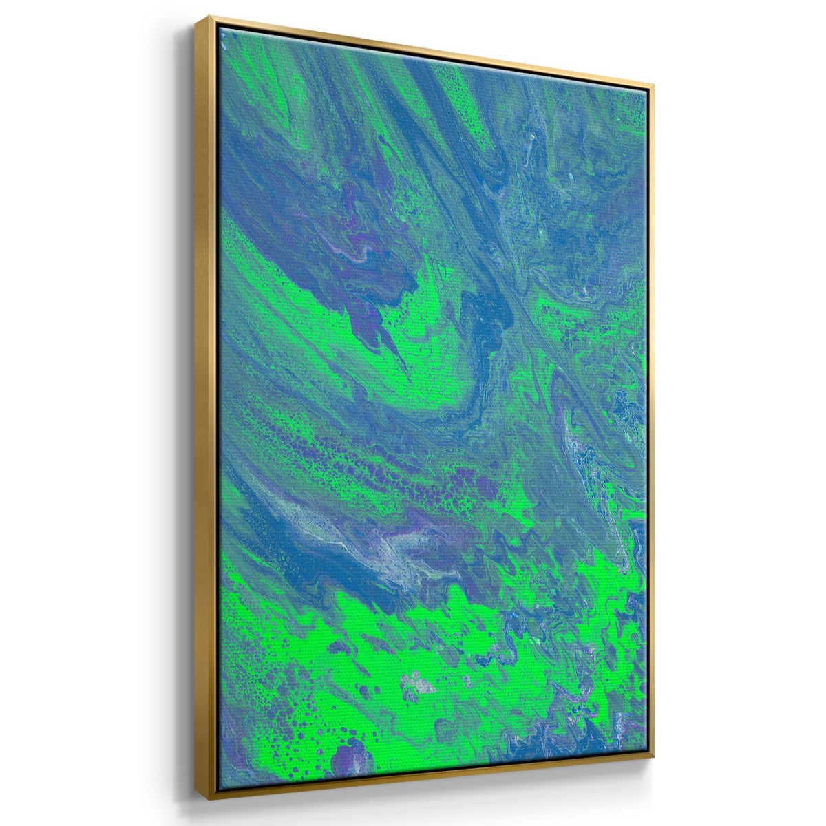 M93 Framed Premium Gallery Wrapped Canvas - Ready to Hang - 27 x 41 - Gold Floating Frame