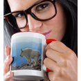 thumbnail image 2 of 3drose, Colorado, Mt Evans. Mountain Goats, Rocky Mtns - Us06 Bja0030 - Jaynes Gallery, 11oz Two-tone Red Mug, 2 of 6