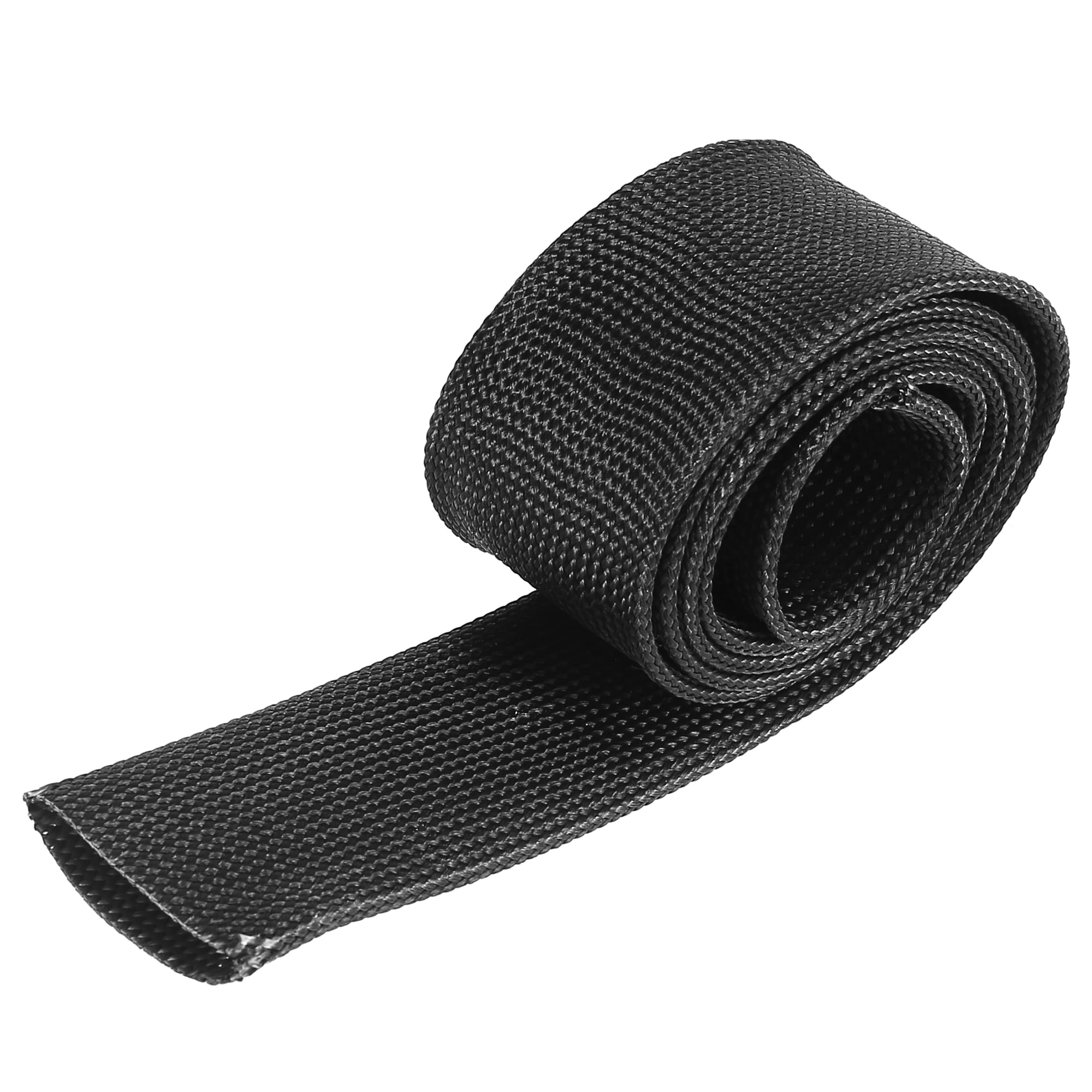 Fiberglass Heat Wire Shield Sleeve Heat High Temp Shield Adjustable 3.2ft  25mm 1 Black for Car Wire Loom Protection | Walmart Canada