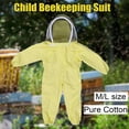 thumbnail image 2 of Advancent Traje de mono para niños Traje de protección con diseño de cremallera y capucha para niños Ropa de cuidador de abejas para niños pequeños Cubiertas para muebles de jardín amarillo L Advancent HA5412-02B, 2 of 6