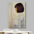 thumbnail image 3 of wall26 Canvas Print Wall Art Portrait of Helene Klimt Gustav Klimt Classic Illustrations Fine Art Decorative Vintage Colorful Historic Multicolor Retro for Living Room, Bedroom, Office - 24"x36&, 3 of 5