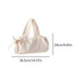 thumbnail image 3 of Lindo Bolso Hombro Con Lazo Mano Nailon para Las Axilas Mujer () Verde, 3 of 3