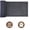 A005- Dark Gray, variant on Carpet Tile Non Slip Rug Runner for Pets Cut to Size Gray Floor Covering for Entryway Hallway Stair 118 Inch Long Roll for Indoor Home Use