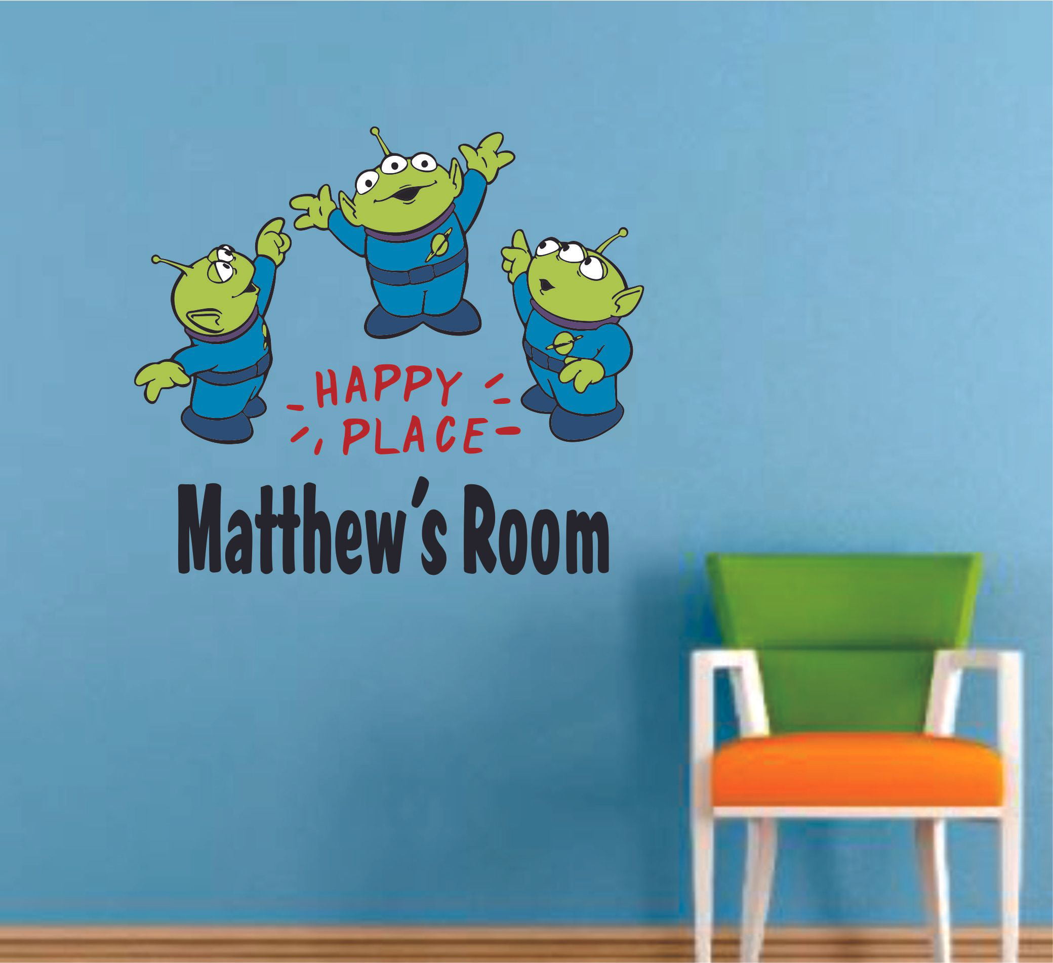 Details about   Custom Name Wall Sticker Kids Bedroom Nursery Vinyl Decoration FREE SHIPPING 