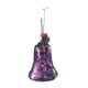 thumbnail image 1 of Bearachild Adornos de campana con lazos dorados, versátiles y modernos para el árbol de Navidad, decoración navideña y accesorios. Decoración del hogar Púrpura, 1 of 6