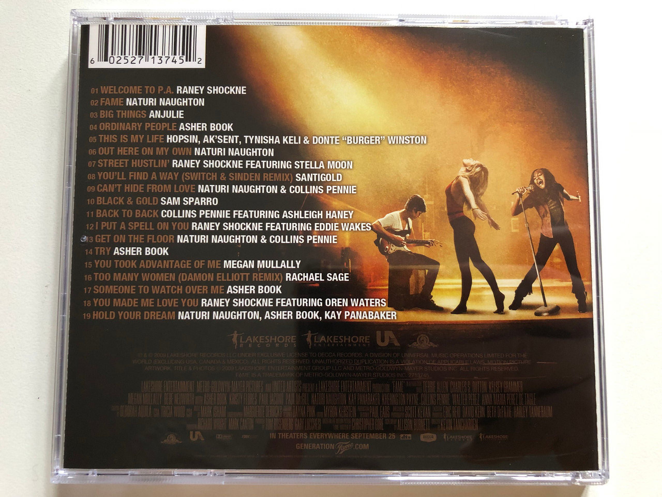 Fame Soundtrack Walmart