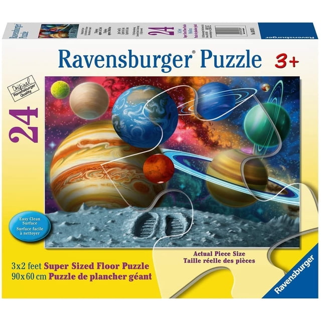 Rompecabezas Ravensburger Entrando en el espacio, 24 piezas