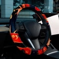 thumbnail image 6 of Seven Starred Iadybird 14.5 Inch Printing PVC Leather Car Wheel Cover Steering Wheel Cover Auto Accessories, 6 of 6